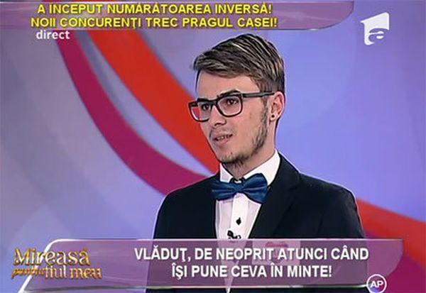 Cel mai mare secret al lui Vlăduț a ieșit la iveală. Iată nota obținută la Bacalaureat de concurentul de la „Mireasă pentru fiul meu”