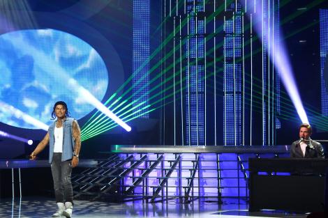 Ți se face pielea de găină! Wiz Khalifa și Charlie Puth, pe scena Te cunosc de undeva! Liviu și Andrei au făcut un show de zile mari