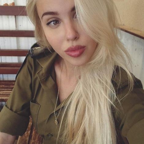 ”O eroină, hop, hop!” Merită epoleți de general! Ea este cea mai frumoasă femeie-soldat din Armata Israeliană