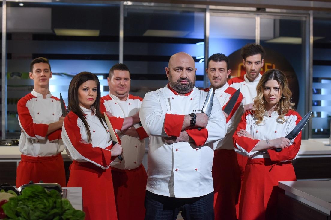 Chef Cătălin Scărlătescu conduce echipa roșie și are cei mai buni 6 concurenți: ”Cu ei o să câștig”