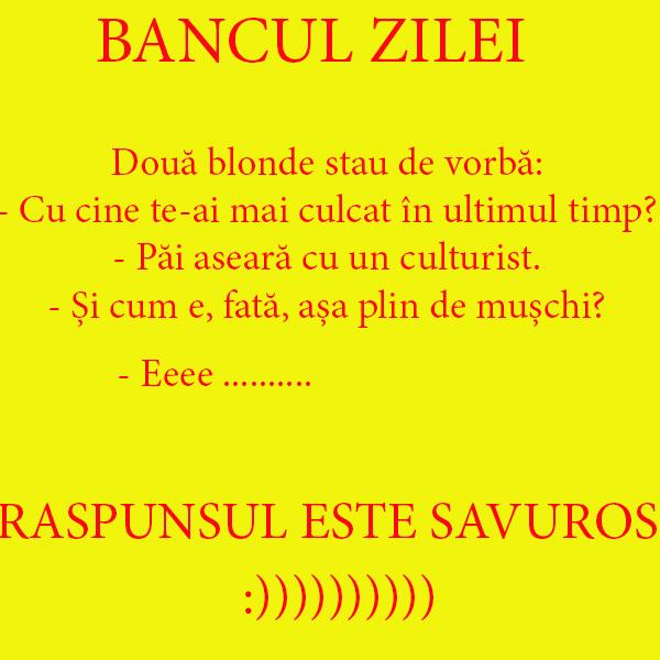 Bancul zilei! Două blonde stau de vorbă despre iubiții pe care i-au avut...