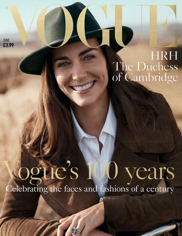 Ducesa de Cambridge, model pentru o zi! Kate Middleton a pozat pentru Vogue