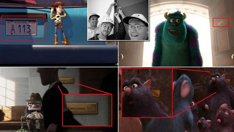 Marele secret din filmele Disney a fost dezvăluit! De ce apare simbolul A113 peste tot. Te-ai fi gândit la asta?