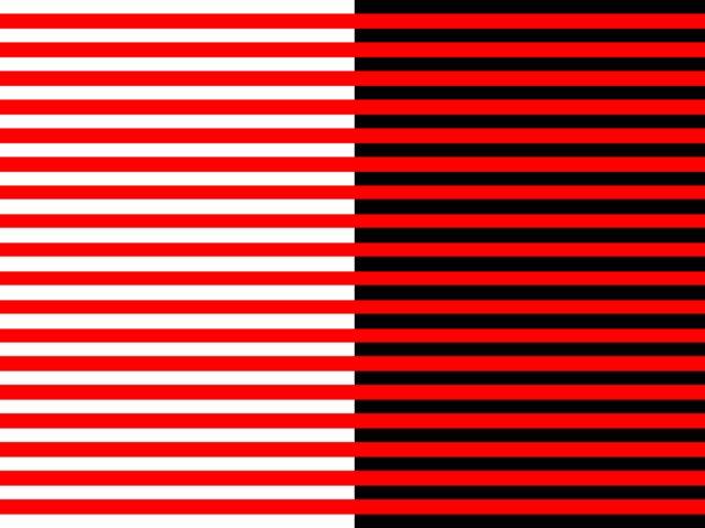 Cea mai tare ILUZIE OPTICĂ! Care nuanţă de roşu este mai &icirc;nchisă? Două din trei persoane greşesc răspunsul