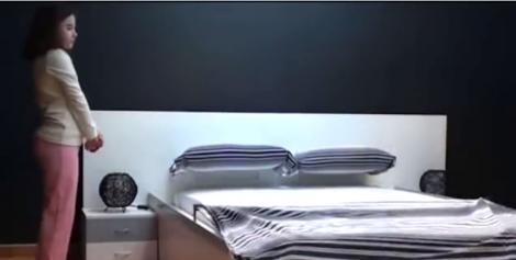Video! Visul a devenit realitate! A fost inventat patul care se face singur: Durează 50 de secunde şi îţi face dimineţile mai frumoase