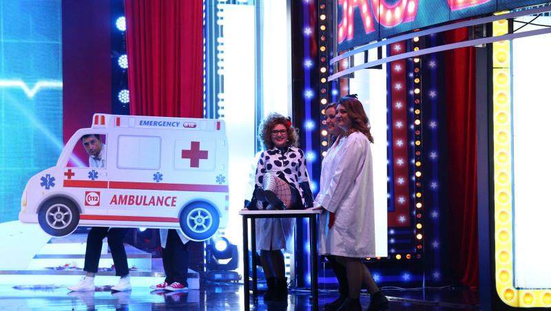 Ambulanța intervine la „Bravo, România!