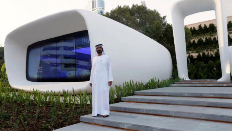 Dubaiul te lasă mască! Cum arată prima clădire de birouri 