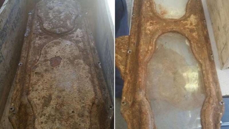 Muncitorii au găsit sub pământ un sicriu vechi de 145 de ani! Au vrut să afle ce e înăuntru, dar au rămas fără cuvinte!
