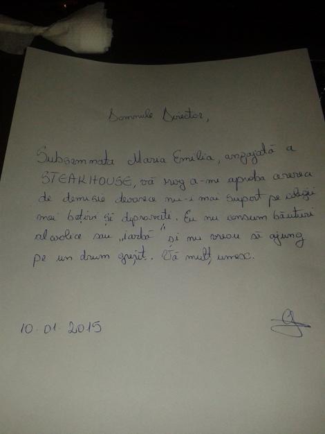 Demisia asta face furori pe internet! Ce a scris o tânără româncă în cererea de concediere e genial!