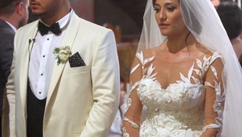 Nuntă ca în poveşti! Claudia Pătrăşcanu şi Gabi Bădălă au cheltuit 80.000 de euro pentru cea mai frumoasă petrecere din viaţa lor
