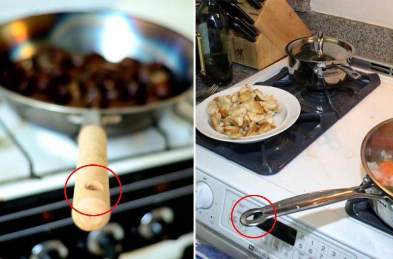 Nu &icirc;ţi imaginezi la ce foloseşte! Fiecare m&acirc;ner de la tigaie are o gaură. Nu, nu e pentru agăţat &icirc;n cui