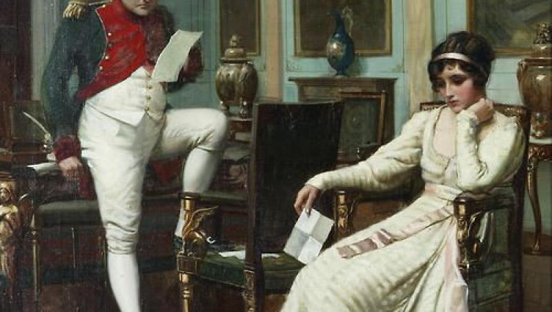 A iubit Franţa şi o femeie mai presus de orice! Scrisoarea de dragoste a lui Napoleon către Josephine: 