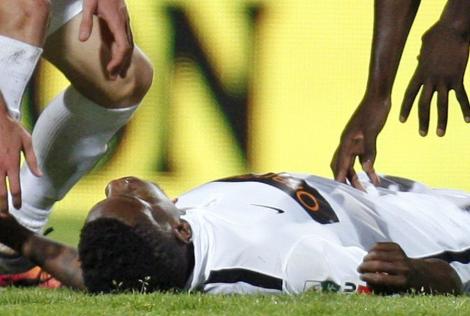CUTREMURĂTOR! Ekeng nu se simțea bine înainte de meci. ”A spus că este foarte obosit şi nu poate juca”