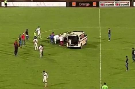 Ambulanța care l-a transportat pe fotbalistul Patrick Ekeng la Spitalul de Urgență a fost sigilată