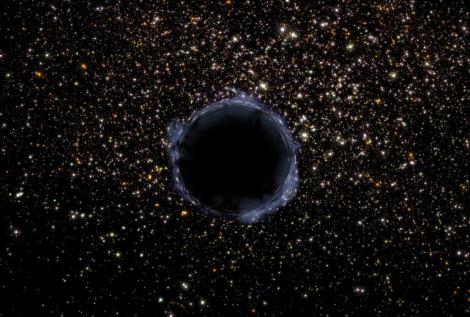 Descoperire neobișnuită. O ploaie de gaze reci alimentează o gaură neagră supermasivă