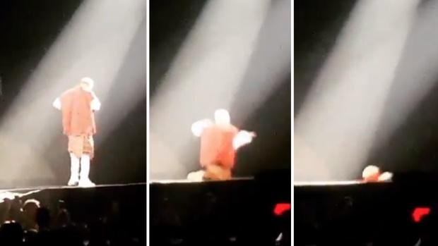 Nu i-a mai ajuns scena! Justin Bieber, aterizare periculoasă. Fanele au intrat &icirc;n panică!