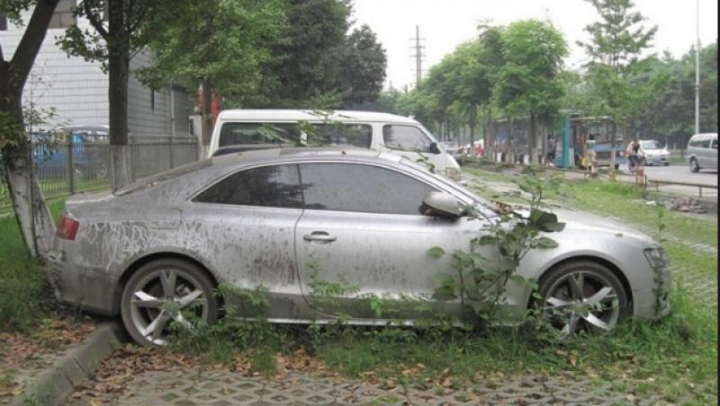 Maşini de LUX lăsate să ruginească în parcările din China! De ce nu le vrea nimeni?