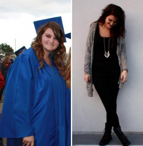 Înainte și după! Fotografii motivaționale cu persoane care au slăbit fenomenal. GALERIE FOTO