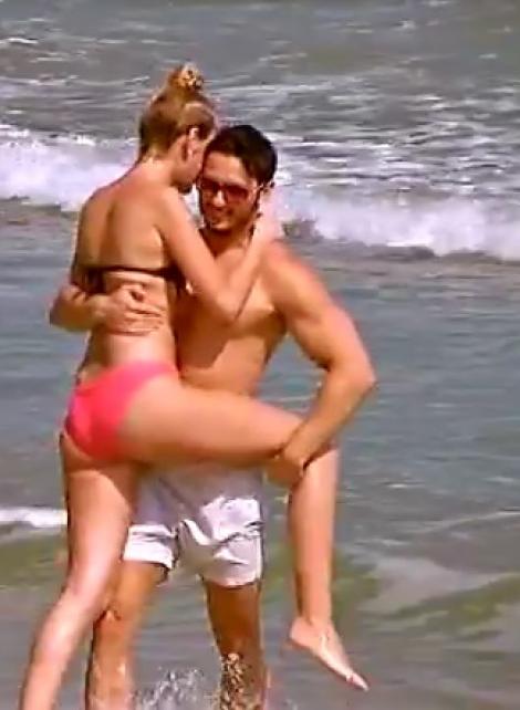 Lore s-a distrat cu ispita la plajă și s-a lăsat cu show sexy! Fără să se gândească, Hamude s-a aruncat de la 60 de metri! „Pentru tine fac asta, femeie”