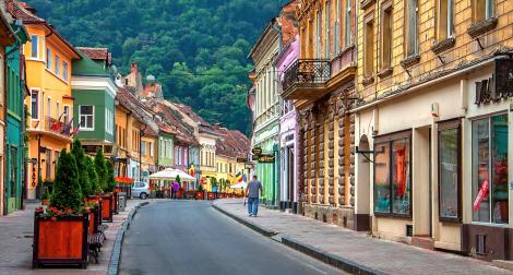Brașov, unul dintre cele mai bine păstrate orașe medievale din Europa