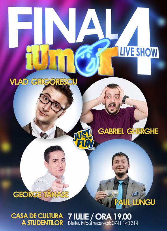 Final 4 iUmor într-un spectacol de comedie și magie!