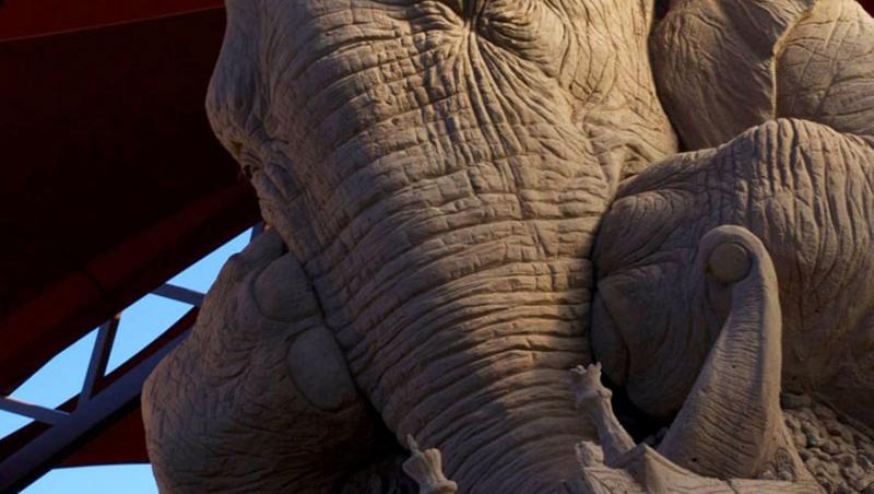 Să vezi și să nu crezi! Un elefant joacă o partidă de șah cu un șoricel, iar omenirea îi privește cu atenție! Un singur detaliu scapă tuturor!