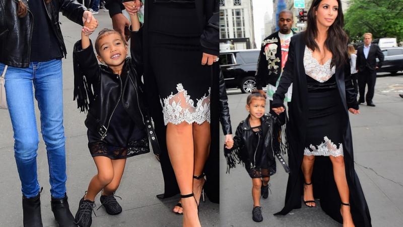 Așa mamă, așa fiică! Kim Kardashian, pusă la zid din cauza ținutelor pe care le poartă fetița ei, Norh. ”E o marionetă?!”