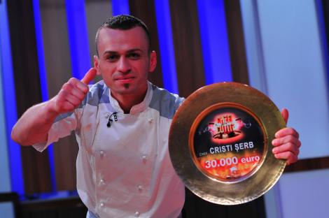 Cristi Șerb este câștigătorul emisiunii „Chefi la cuțite”! Ultima ediție a fost de-a dreptul incendiară!