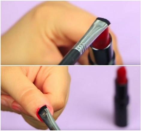 Trucul genial al unei bloggerițe: Înlocuieşte oja roşie cu rujul roşu! Cum obții manichiură perfectă (VIDEO)