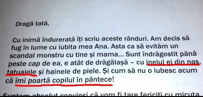 Scrisoarea unui adolescent de 15 ani către tatăl său face ravagii pe internet: &bdquo;Și cum să nu o iubesc acum, că &icirc;mi poartă copilul &icirc;n p&acirc;ntece?&rdquo;