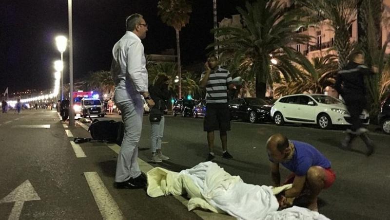 Atentat la Nisa! 84 de morţi şi sute de răniți, între care 18 în stare gravă. Suspectul a fost identificat