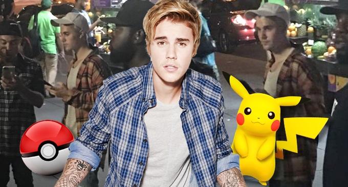 VIDEO! Se vede în imagini: Isteria Pokemon GO l-a lăsat pe Justin Bieber fără fani