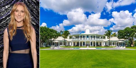Celine Dion are casă de peste 70 de milioane de dolari cu propriul parc acvatic! Cum arată fabuloasa vilă a artistei