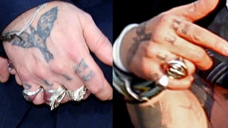 Johnny Depp și-a modificat tatuajul dedicat fostei soții, într-o jignire la adresa acesteia. Fanii au rămas uimiți