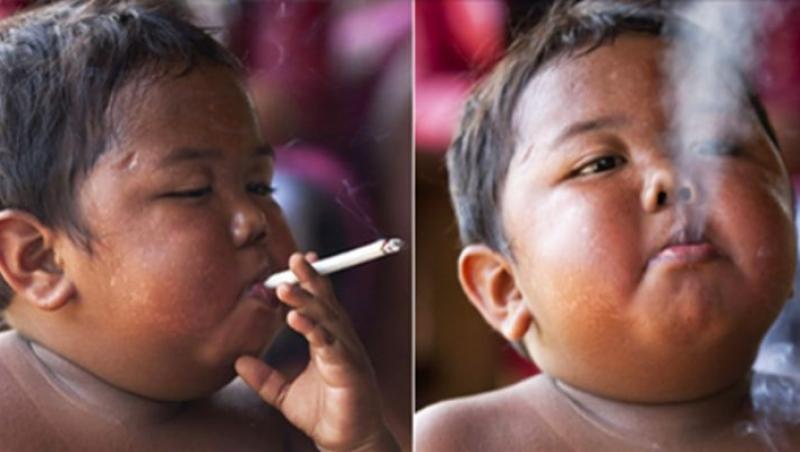 Transformarea șocantă a copilului care fuma 40 de țigări pe zi! Cum a ajuns să arate după opt ani de viciu extrem