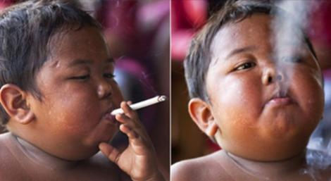 Transformarea șocantă a copilului care fuma 40 de țigări pe zi! Cum a ajuns să arate după opt ani de viciu extrem