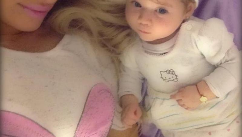 Sânziana Buruiană, şase luni de la naşterea fetiţei! Cadoul pe care l-a primit micuţa Isabella de la părinţi