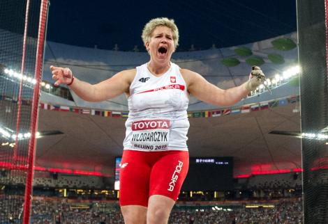 JO 2016: Poloneza Anita Wlodarczyk, medalie de aur şi record mondial la aruncarea ciocanului