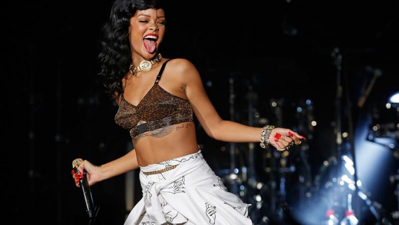 Aşa au arătat delicatesele din care s-a înfruptat Rihanna, după concertul din București - VIDEO