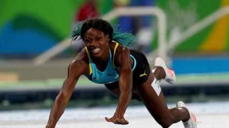Shaunae Miller: S-a sinucis și a câștigat aurul olimpic!