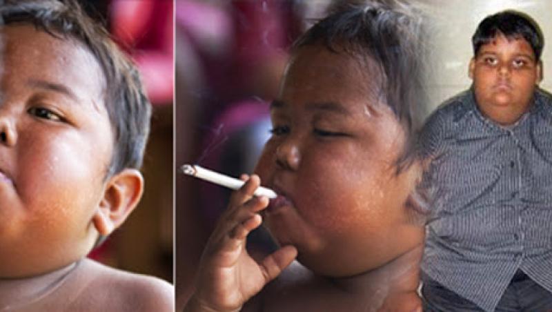 Nu ai cum să îl uiţi! Cum arată ACUM puştiul care fuma 40 de ţigări pe zi la doar doi anişori. Schimbarea este uimitoare