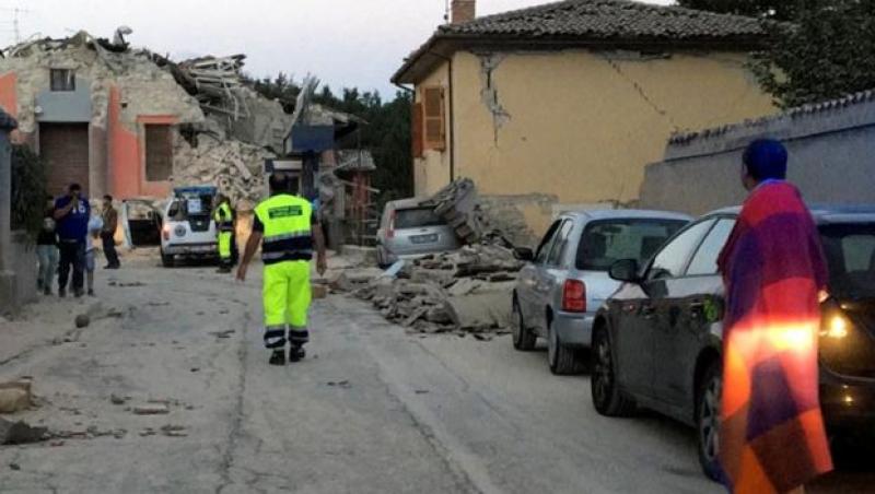 Cutremur Italia: Declaraţii terifiante ale martorilor. “Este un dezastru! Îmi vine să plâng! A fost o scenă apocaliptică”. FOTO