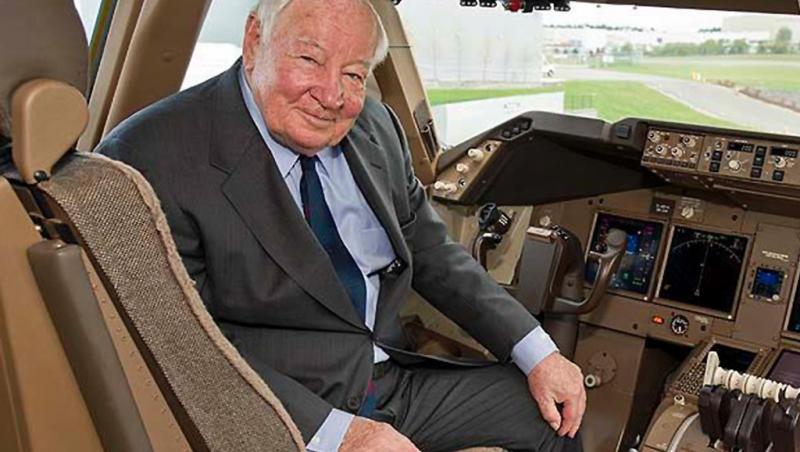 Joe Sutter, creatorul legendarului avion Boeing 747, a murit la vârsta de 95 de ani
