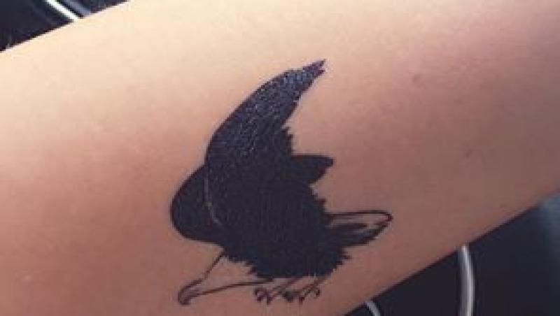 Nicoleta Luciu s-a... tatuat! Vedeta și-a desenat un vultur pe mâna stângă!