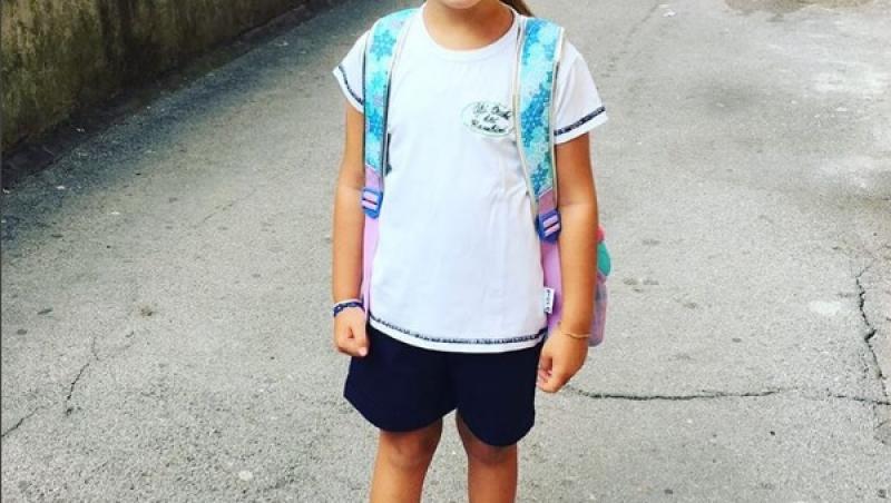 Fetița Antoniei a început școala! Micuța Maya, adorabilă în prima zi de cursuri: Ce mesaj i-a transmis mămica celebră, aflată la mii de kilometri distanță