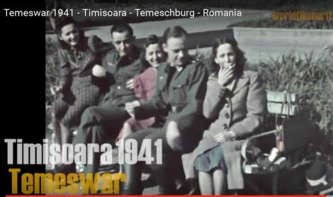 Cum arăta Timișoara în 1941 și cum se distrau cele mai frumoase bănățence cu soldații germani. Banatul în prag de război. VIDEO RAR