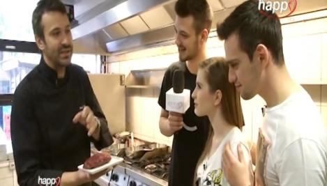 Chef Nicolai Tand gătește alături de Vlad, în emisiunea Happy Day!