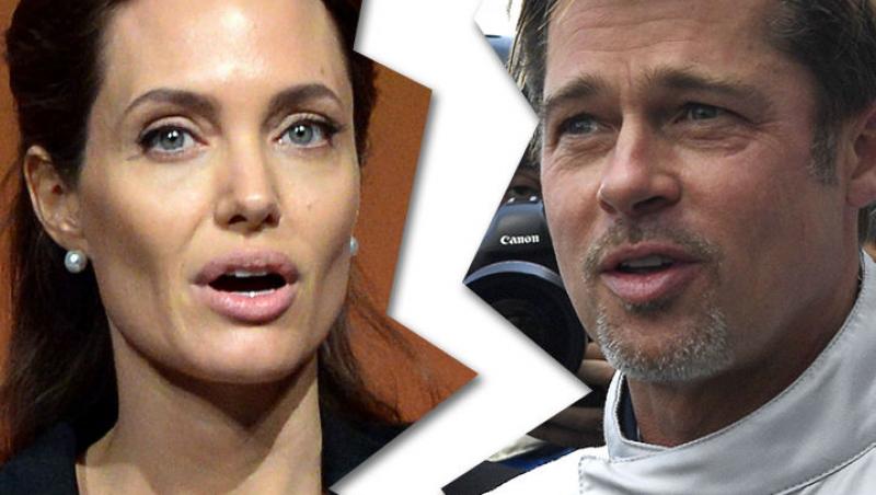 DIVORȚUL ANULUI! Angelina Jolie și Brad Pitt divorțează! Actele au fost deja depuse, iar actrița vrea custodia tuturor celor șase copii