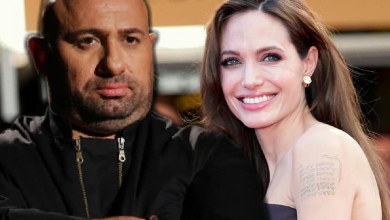 Angelina Jolie a venit la chef Scărlătescu! Imaginea face cât o mie de cuvinte!