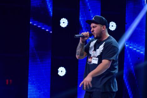 Rapperul poștaș face show pe scena X Factor